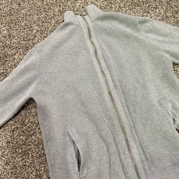 Zara Grey Zip Up - Picture 4 of 4
